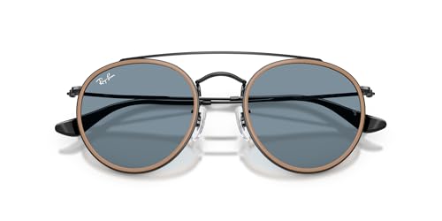 Image of Ray-Ban RB3647N Double Bridge Round Sunglasses