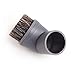 EZ SPARES Dusting Brush Compatible with Miele Vacuum Cleaner，Horsehair Dust Small Brush Accepting 1 3/8 35mm Diameter for All Brands Like Miele 07132710 Universal Attachment Tool