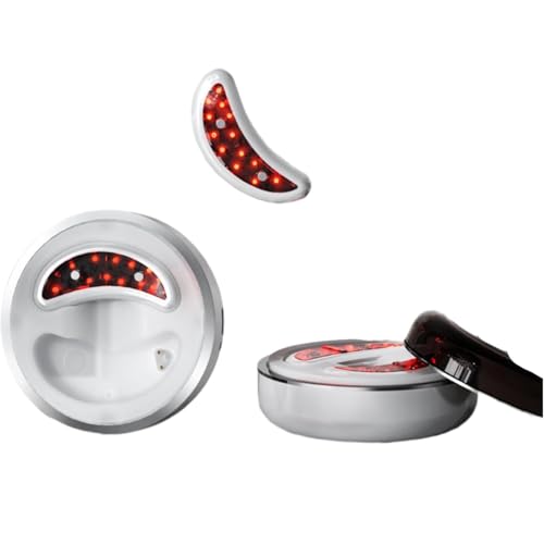 oiakus Massaggiatore Occhi EMS, Terapia con Luce Rossa per Gli Occhi, Patch Gadget per Terapia Occhi antietà per occhiaie, Borse per Gli Occhi, infiammazione, Rughe degli Occhi