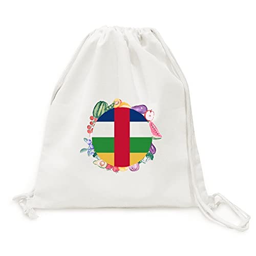 Sac en tissu pliable république centrafricaine cabas fruits légumes