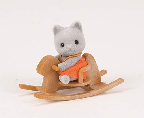 Bébé chat gris Sylvanian Families éveillera l'imagination de votre enfant