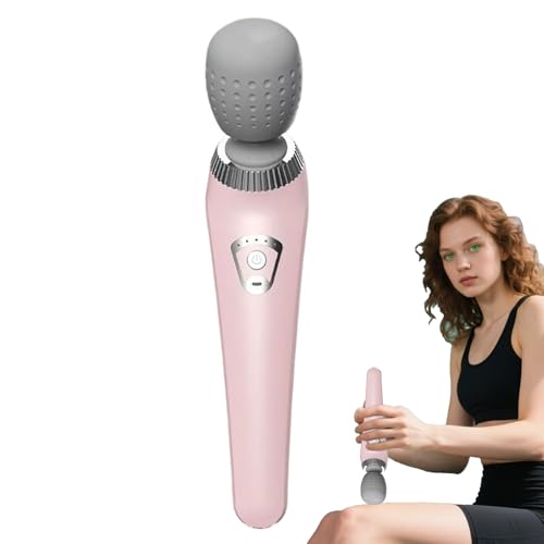 Masse-masseur Électrique À Main, Appareil De Massage Main Portable Pour Tout Le Corps Avec 5 Vitesses, Relaxation Musculaire Corporelle Appareil Léger De Massage Pour Jambes Épaules Dos Et Pieds