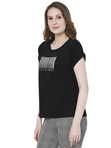 Image of VERO MODA Women's Graphic Regular Fit T-Shirt