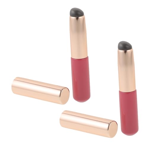 MERRYHAPY Concealer Brush Wand Lip Brush for Lipstick Lip Gloss Applicators Lip Applicators Lip Makeup Tools Silicone Lip Brush for Women