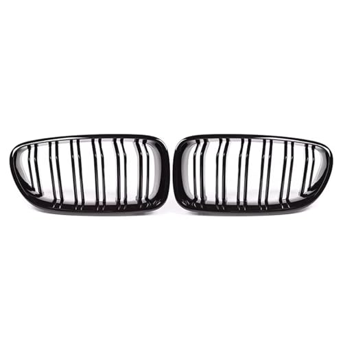 Rejilla frontal negra brillante para coche Serie 5 F10 F11 F18 de 2010 a 2017