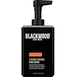 Blackwood For Men X-Punge Foaming Face Wash - Organic & Natural Acne Facial Cleanser For Oily to Normal Skin - Deep Cleanse for Exfoliation - Paraben Free, Sulfate Free, & Cruelty Free (7.32 oz)