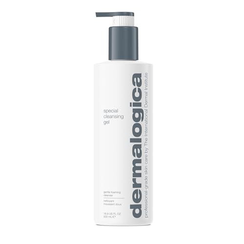 Dermalogica Special Cleansing Gel - Soap-Free, Foaming Gel for All Skin Types, Removes Impurities and Maintains Skin's Natural Moisture, with Calming Balm Mint and Lavender Extracts