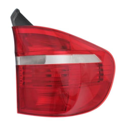 JPASNAX Rear Passenger Side Back Quarter Panel Lens Lamp Tail Light for BMW for X5 2007-2010 E70 Bulbs