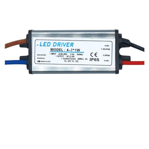 Transformateur LED étanche IP65 pilote 4-7W 300mA anti-scintillement