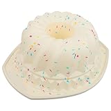 FUOYLOO Professionelle Silikon Kuchenform Käse Savarin mit Antihaftbeschichtung und Dickem Material für Bäckerei und Konditorei Backformen in Verschiedenen Farben Zufällige Farbe