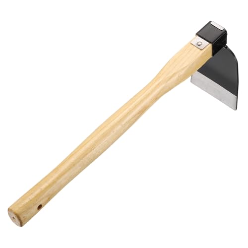 Azada de Jardín HARFINGTON 15" x 3.94" Acero con Mango Madera miniatura 1