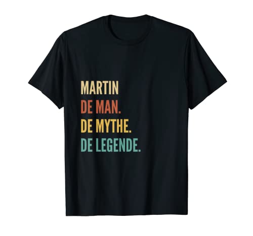 Funny Dutch First Name Design - Martin T-Shirt