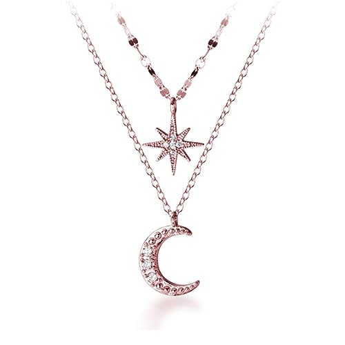 Collier ras du cou lune étoile parfait pour accessoiriser vos tenues bohèmes d'été