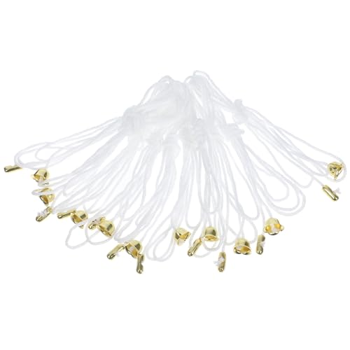 GETAJGHSD 10 Piezas de Manijas de Interruptor de Luz para Ventilador y Lámpara de Techo Cuerda de Algodón y Hoja de Hierro para Instalación Flexible