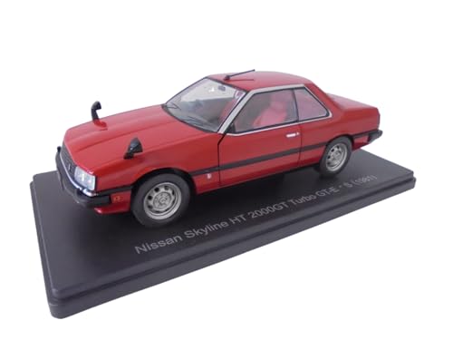 Modelo de coche a escala 1:24 compatible con Nissan Skyline miniatura 1