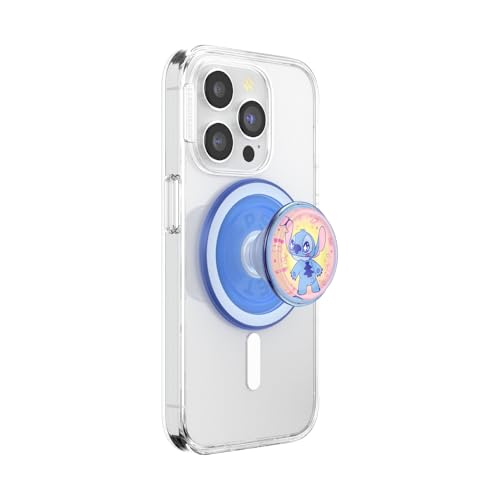 Image of PopSockets Phone Grip for MagSafe, Magnetic Holder, Phone Stand, Disney - Jelly Star Stitch