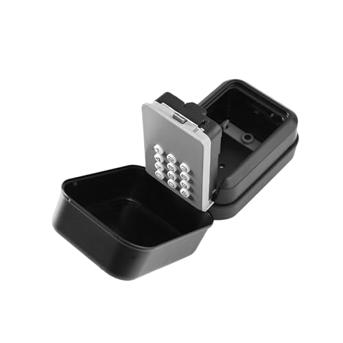 LOLIPPYY Sicura Chiavi da Parete Antiruggine con Codice Resettable Scatola Sicurezza Smart per Esterni con Accesso Remoto Cassettina Portachiavi per Casa Ufficio e Appartamento