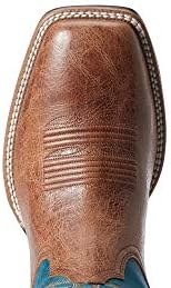 Ariat Mens Valor Ultra Western Boot Dark Tan/Rocky Blue 11.5 | Image 2