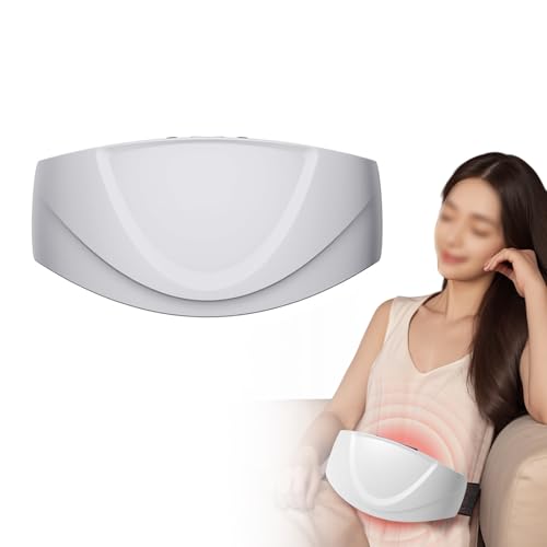 Masajeador Eléctrico Abdominal con Rodillos y Luz Roja, 2 Modos de Masaje, para Celulitis y Relajación del Abdomen, Uso en Casa y Oficina miniatura 1