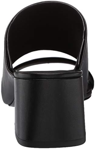 3.1 Phillip Lim Women's Cube Double Strap Heeled Sandal, Black, 9 | Image 2