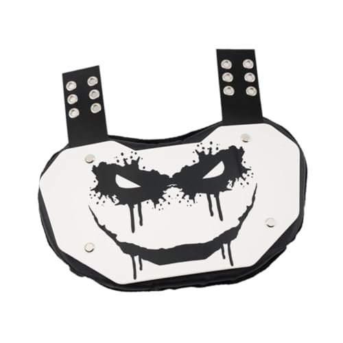 rockible Football Backplate, Professioneller Jugend-Fußball-Rückenprotektor, Football Back Pad, Rugby Back Pads Atmungsaktiv, Rückenprotektor Hochschlagfester Schutzteller für Trainingsspieler rockible Football Backplate, Professioneller Jugend-Fußball-Rückenprotektor, Football Back Pad, Rugby Back Pads Atmungsaktiv, Rückenprotektor Hochschlagfester Schutzteller für Trainingsspieler