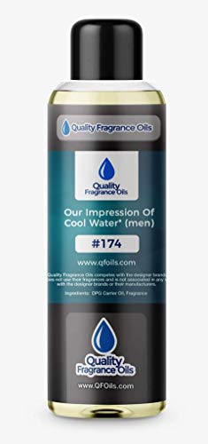 Quality Fragrance Oils' Impression of Cool Water for Men (4oz)