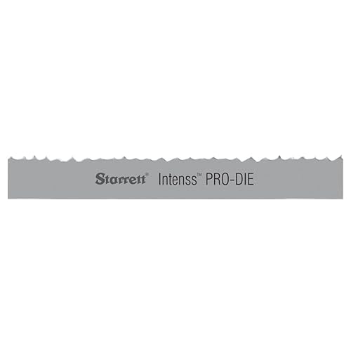 Hoja para sierra de banda profesional Pro-Die de Starrett, Bi-Metal, diente Intenss, set curvo, corte neutral, 1