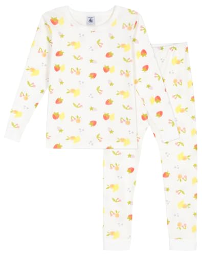 Pijama Muy Ajustado Niño de Algodón Impreso Frutas