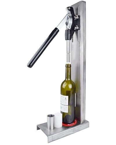 Manuelle Weinflaschenverschluss-Pressmaschine – robustes Verschließwerkzeug für selbstgebrautes Bier und alkoholfreie Getränke