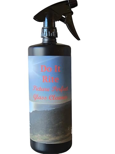 Picture Perfect Glass Cleaner Spray For Cleaning Windows, Mirrors, and
