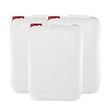 Garrafa bidon de plastico de 25 litros homologado ADR boca ancha ideal para agua gasolina y químicos también como deposito para aire acondicionado / camping / furgoneta camper / (3)