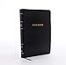 KJV Holy Bible: Giant Print with 53,000 Cross References, Black Bonded Leather, Red Letter, Comfort Print (Thumb Indexed): King James Version