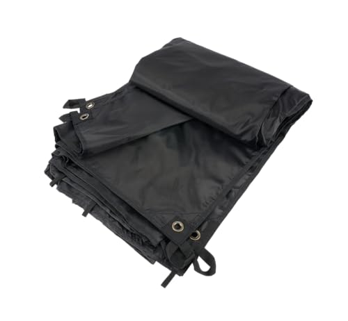 Brandit Premium Tarp 4 m x 3 m Colour: Black Size: 4 m x 3 m, 4m x 3m - Image 2