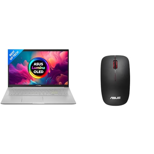 Image of ASUS VivoBook K15 OLED (2021), 15.6 inch (39.62 cms) FHD OLED, Intel Core i3-1115G4 11th Gen, Thin and L