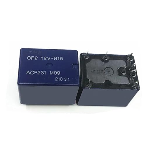 Relais double CF2-12V-H15 pour circuits électroniques et auto 12V