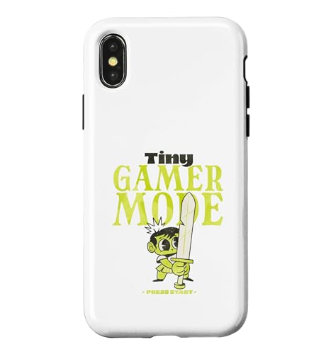Tiny Gamer Mode Retro Video Game Player Kids Adventure �X�}�z�P�[�X iPhone X/XS �p