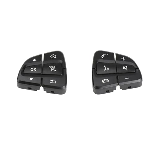 Boutons de volant pour Benz W205 W253 interrupteur de commande musique DVD marron rouge