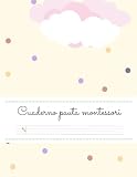  Cuaderno Pauta Montessori: Pauta de 5mm, 80 hojas en A4