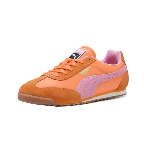 PUMA Mens Arizona Nylon Lace Up Sneakers Shoes Casual - Orange2