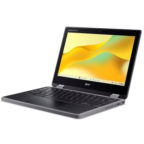 Image of Acer Chromebook Spin 311 R724T R724T-K70P 11.6 inch Touchscreen Convertible 2 in 1 Chromebook - HD - 60 Hz - MediaTek MT8 MT8186TV /AZA - 8 GB - 64 GB Flash Memory - English (US) Keyboard - Black
