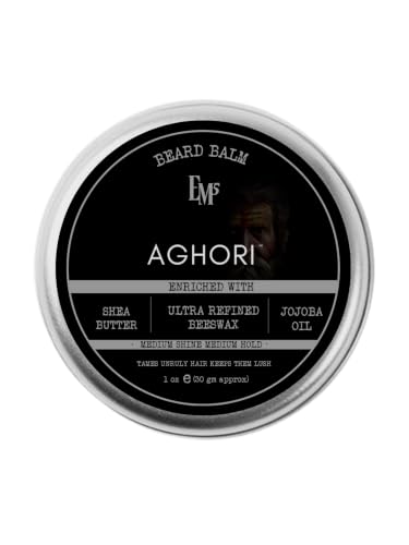 Image of EM5's Aghori Beard Balm | Shape Style and Tame | Medium Hold and Shine | Long Lasting Fragrance | Mustache and Beards Wax | Gift for Him /Men