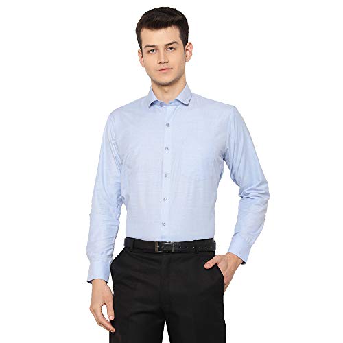 Image of Canary Wings Men's Cotton Blend Solid Shirt-CWATJKPT