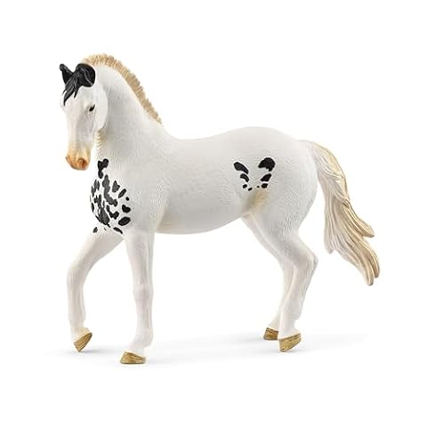 schleich HORSE CLUB | Ogier Marwari 14898 | Szczegółowa figurka konia | Prezent dla dziewczynek i chłopców | Zabawka dla dzieci od 5 lat | 13 × 4 × 12 cm