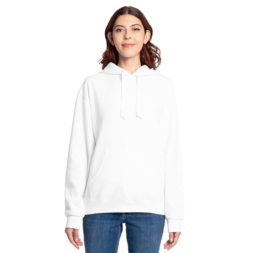 Image of Fruit of the Loom Men's Eversoft Fleece Pullover Hooded Sweatshirt, Moisture Wicking & Breathable