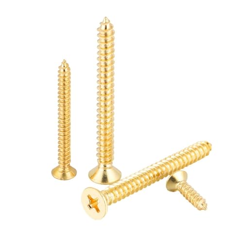 KFOAJW �^�J�N���X�����Z���t�^�b�s���O�؃l�W M2 M3 M4 M5 �v���X�M�Ƌ DIY �{���g(M5x20 10pcs)