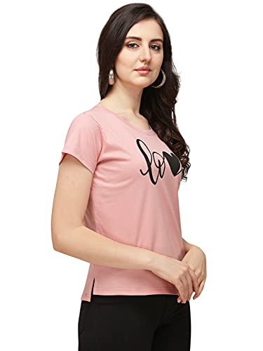 Image of DHRUVI TRENDZ Women Tops | T Shirt for Women | Tops for Jeans for Women | Western Tops for Women Stylish | T-Shirt for Women