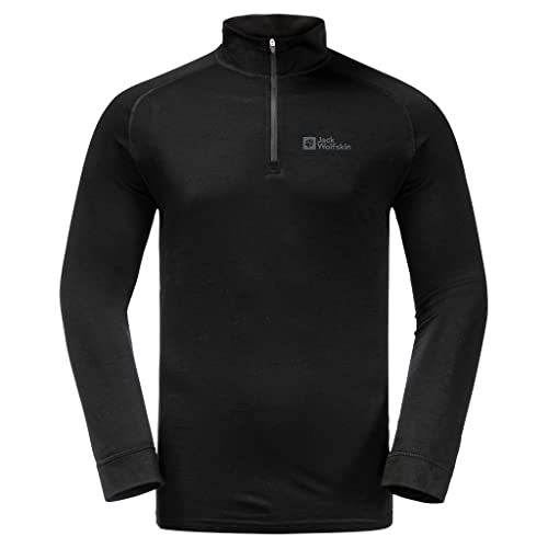 T-shirt Jack Wolfskin Alpspitzeool Hz Homme randonnée technique haute montagne