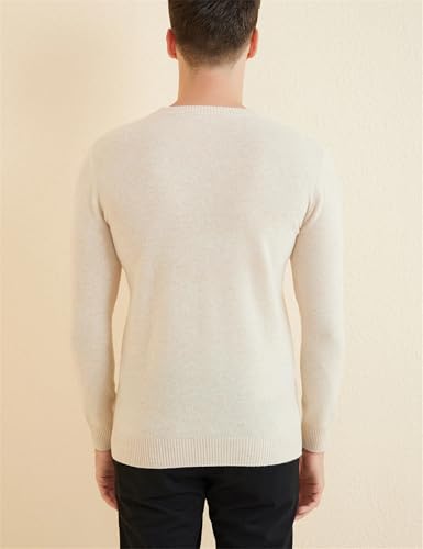 Men's 100 Percent Merino Wool Sweater Fall Winter Long Sleeve Knit Sweater Warm Pullovers Jumpers4