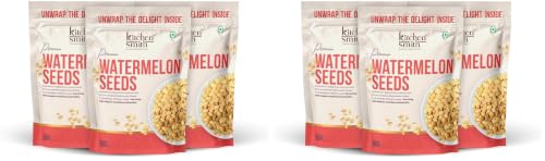 Image of KitchenSmith Premium Watermelon Seeds - Pack of 6 (200gm Each) | A Nutrient-Rich Superfood For Energy | Digestion & Overall Wellness | High In Protein | Raw Watermelon Seeds