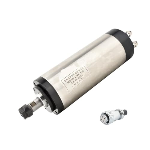 Broche de rechange 1,5 kW ER16 refroidie par eau pour éviter la surchauffe CNC